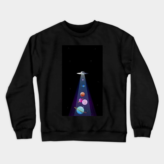 space discovery Crewneck Sweatshirt by Dawaly